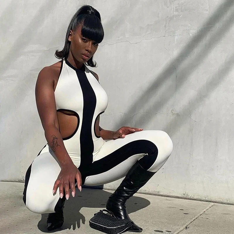 

KSX1737345 Gym Workout Yoga One Piece Sports Jumpsuit For Women