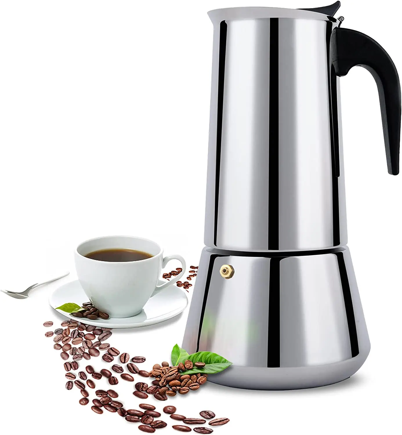 

Coffee Pot Percolator Drink Tool Cafetiere Latte espresso Coffee maker Moka pot