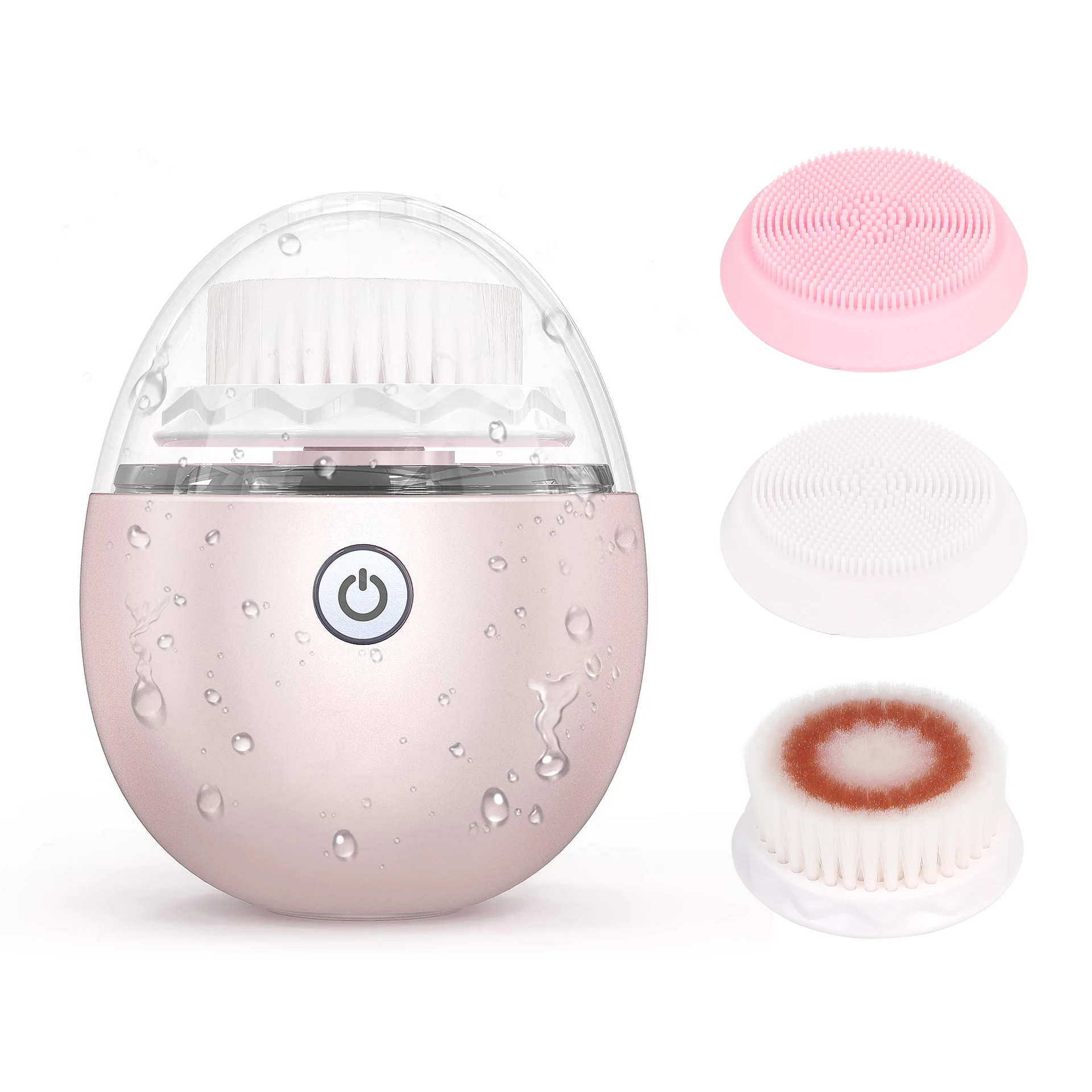 
Best Skin Care Multi-functional Acne Silicone Deep Facial Cleanser Brush Sonic Electric Facial Cleansing Pore Cleaner Face Brush 