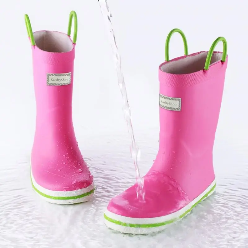 

Factory Sale Wear Resistant Outdoor Reusable Rubber Rain Boots For Children, As picture/oem