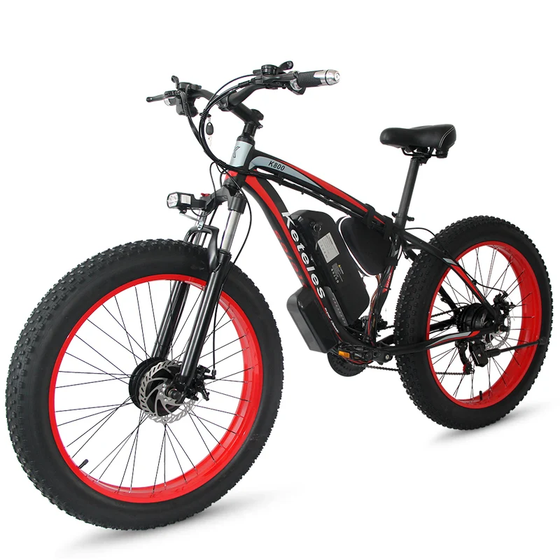 

Hot Selling 26 Inch Snow Bike X Dual Motor Electric Bicycle Ebike With High Quality