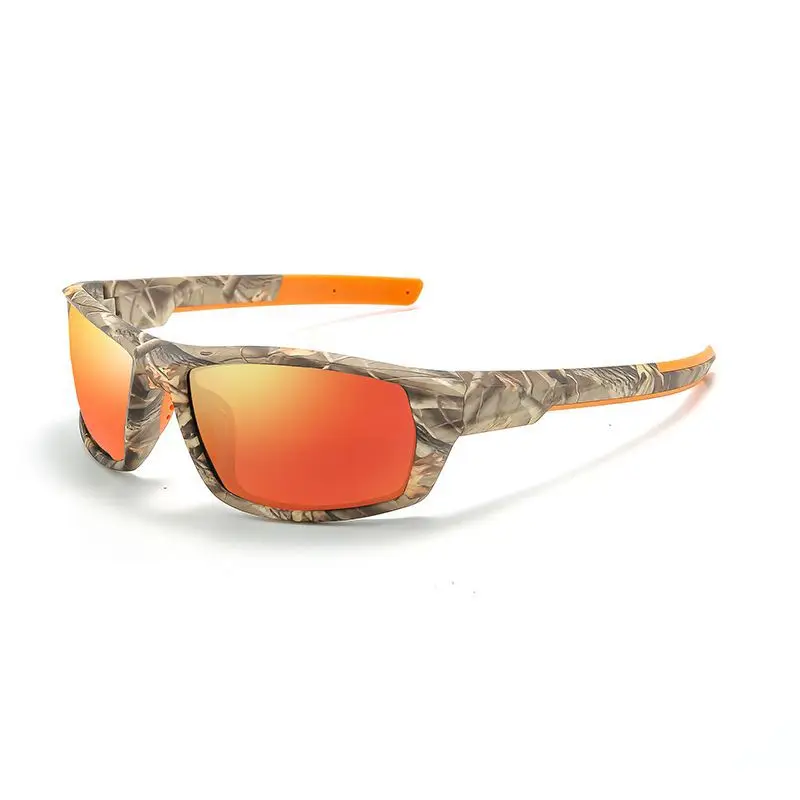 

2020 sport sunglasses polarized camouflage cycling sun glasses men support custom logo and package 8621