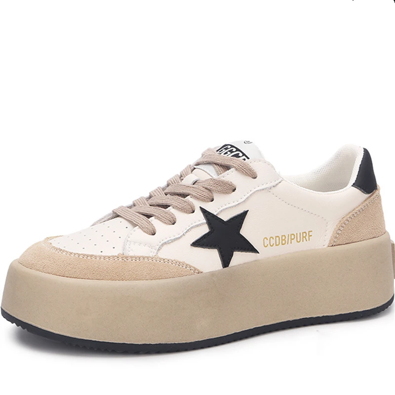 

2021 Women Casual Ladies Brand Sport Sneakers Female Rivet Shoes Real Leather Sneakers Woman Slip On White Sneakers