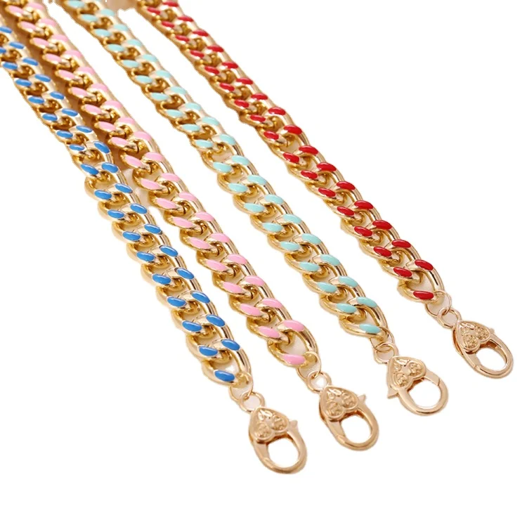 

Hot selling style new design wholesale aluminum colorful necklace women choker