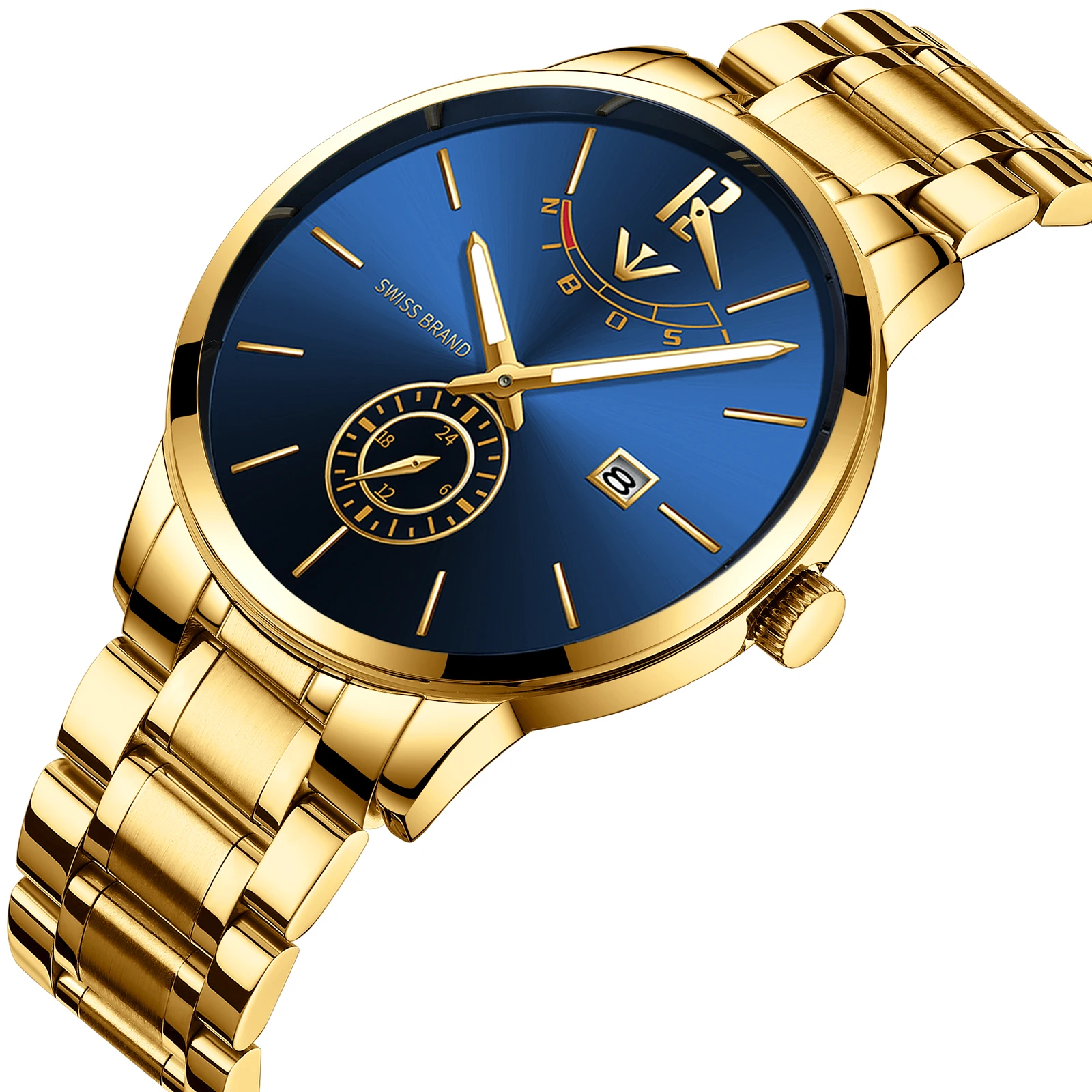 

Nibosi Ni2318 42Mm Dial Business Classic Custom Logo Watch Men