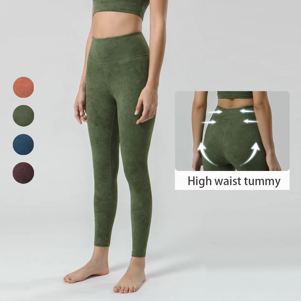 

Digital printing style high waist butt lifting fashion push up leggings for women Nylon Spandex leggings, Customized colors