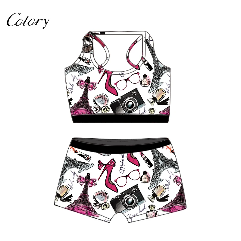 

Colory Shorts For Women Sets Summer 2021, Picture shows
