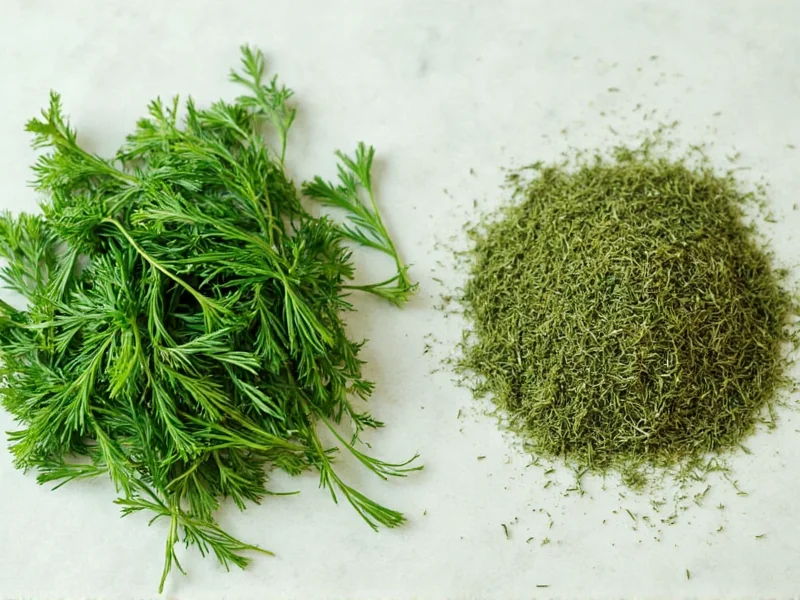 Fresh Dill Equals How Much Dried: Simple Conversion Guide