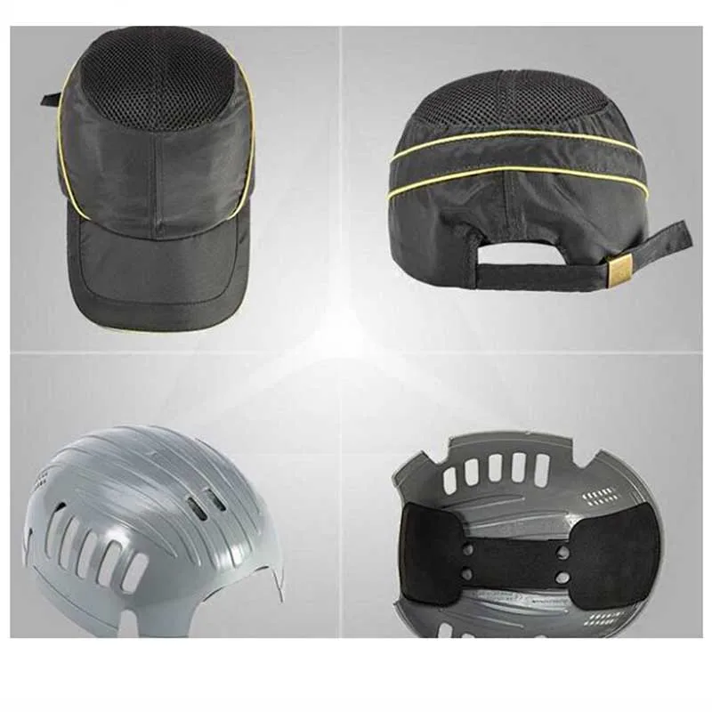 PE Baseball Safety Helmet Hard Hat Anti-impact Breathable Bump Cap Security 