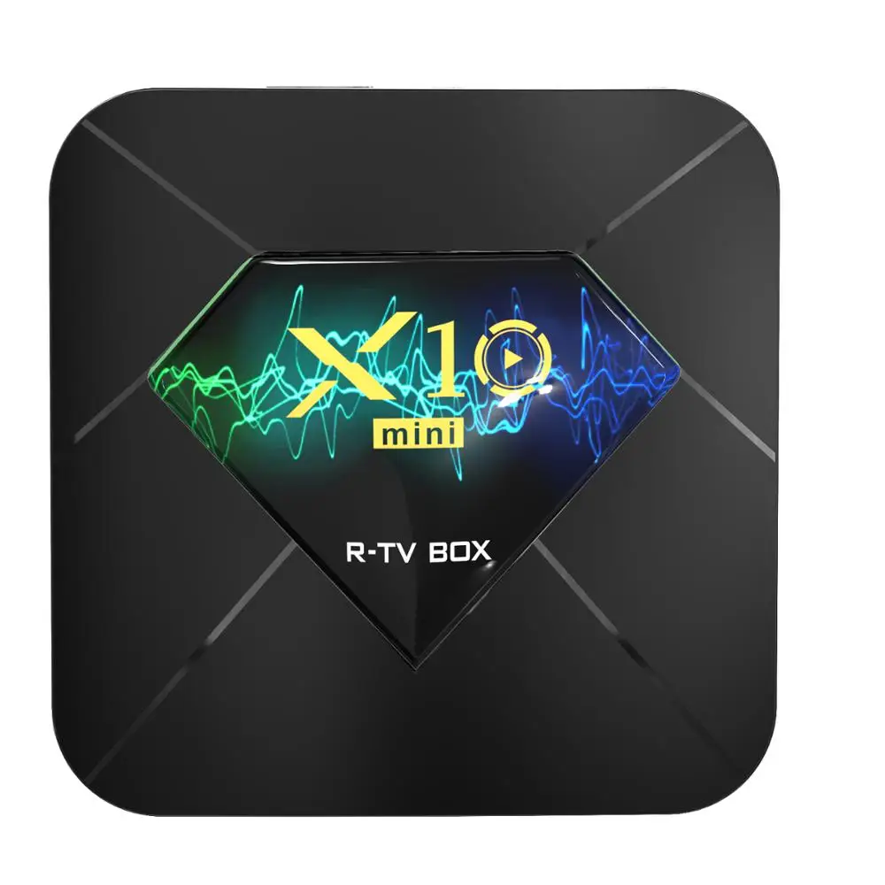 

2020 Newest Android tv box R-TV BOX X10 mini 1gb 8gb 2gb 16gb Allwinner H313 Quad Core wifi Android 10 TV Box