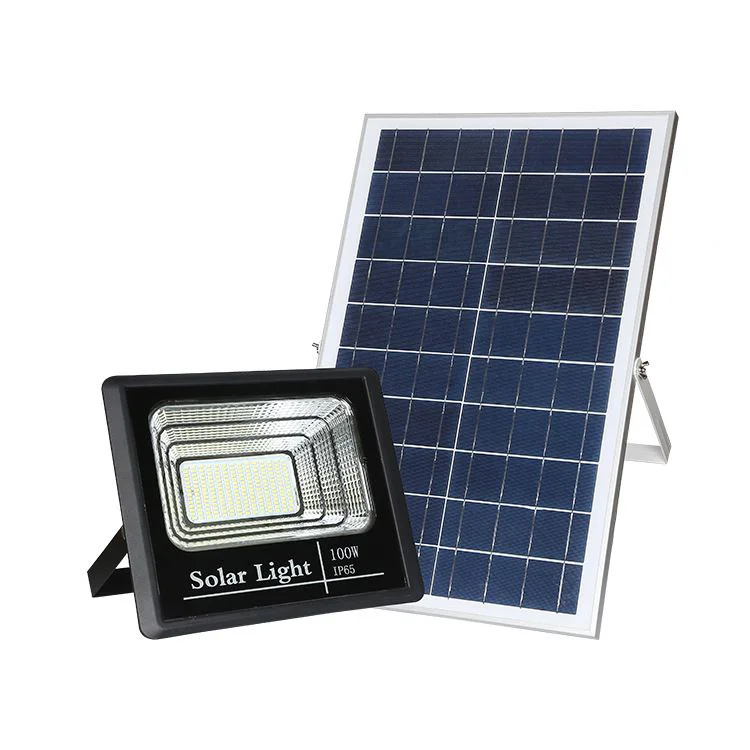 Die-casting Aluminum Heavy Duty Solar Powered Slim IP65 Waterproof Outdoor Floodlight 40W 100W 200W LED Solar Flood Light