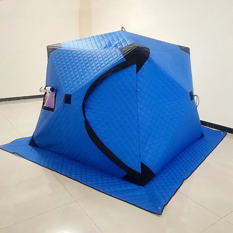 

Pop Up Portable Ice Fishing Shelter, Blue