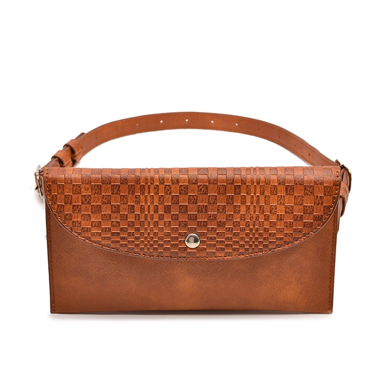 

Stylish Sale Solid Color Crocodile Pattern Women Mens Fashion Bumbag Waist Bag For Ladies, Brown,coffee,black