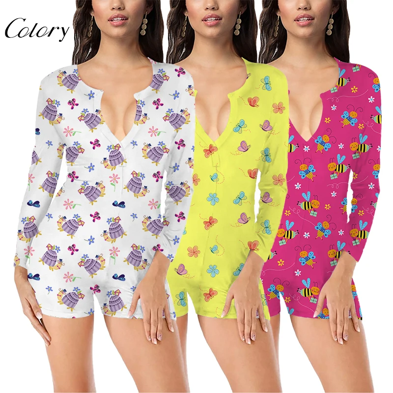 

Colory Sweater Woman Custom Clothing Cartoon Winter Night Suit For Women Cartoon., Picture shows