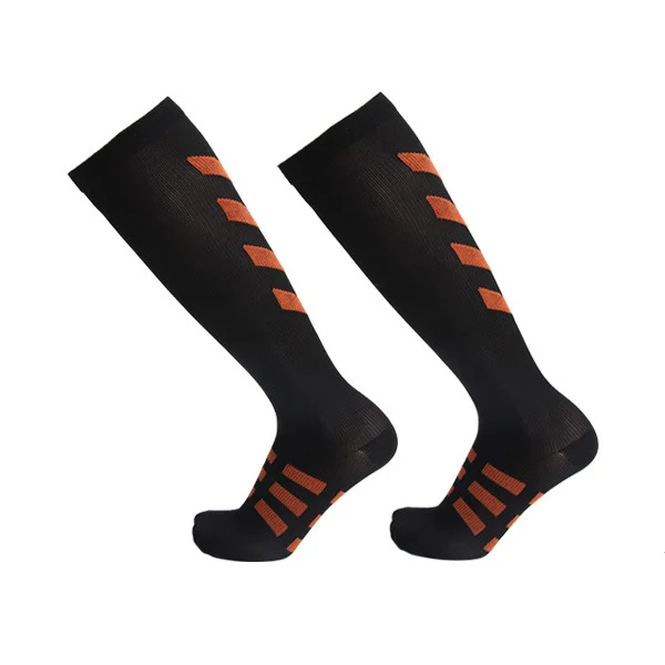 

OEM Custom Colorful Sportly Cycling Compression Socks Breathable Thin Nylon Sport Socks
