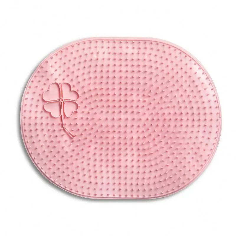 

Anti Slip Silicone Bath Tub Mat Plastic Bathroom Floor Shower Mat