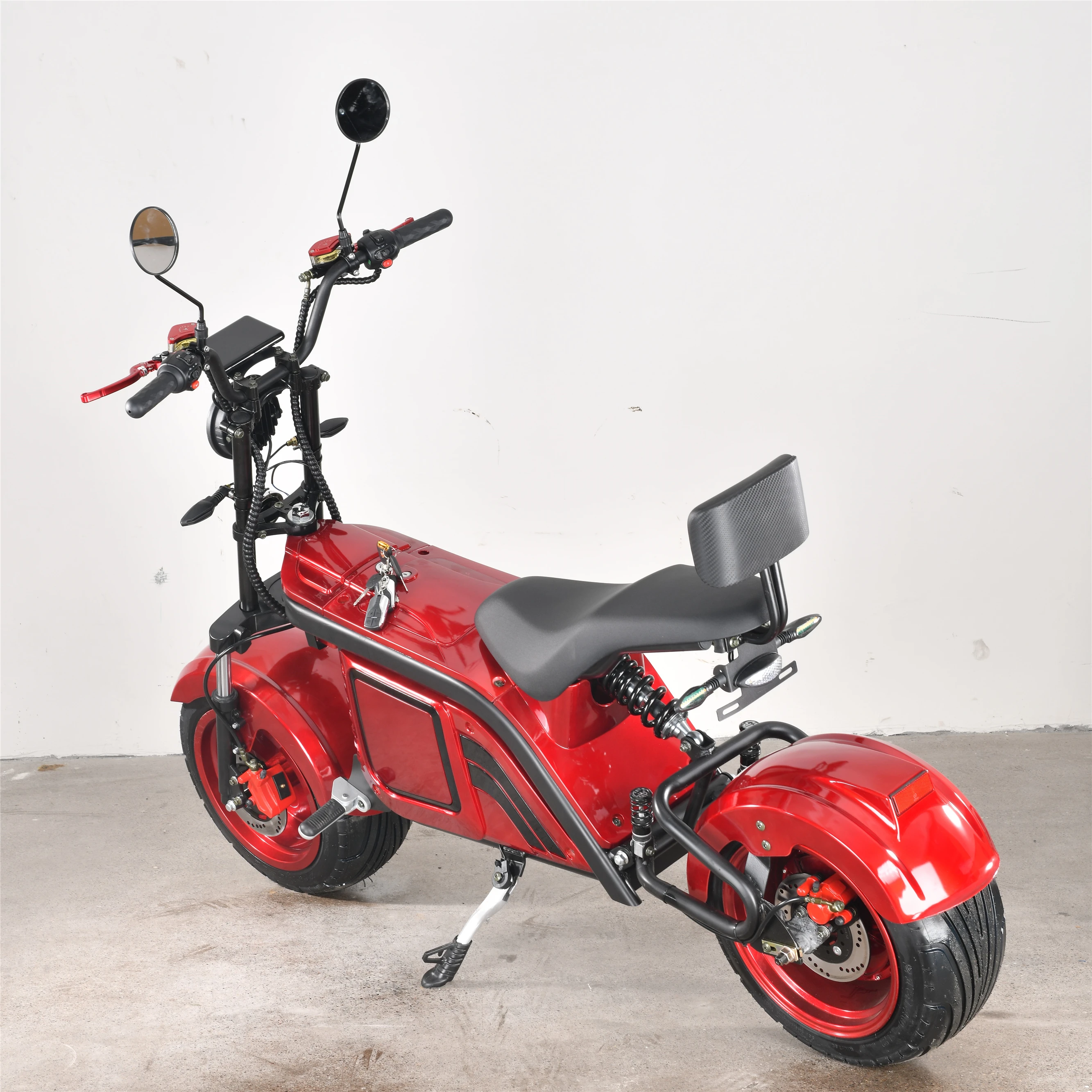 

Aluminum Wheel 2000W Chopper Model M1 With EEC/COC Certificate Fast Speed Electric Scooters Adult Citycoco