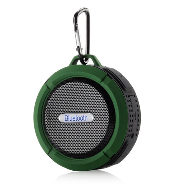 

High Quality C6 Outdoor Mini Wireless bt 3.0 Stereo Portable Speaker Built-in Mic Shock Resistance Waterproof Louder Speakers, Customized