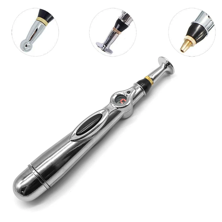 9 modes mini laser therapy massage tool electrical acupuncture meridian energy pen