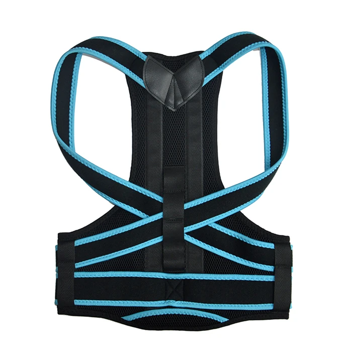 

High Quality Adjustable Children Back Support Brace Back Posture Corrector, Black or customized