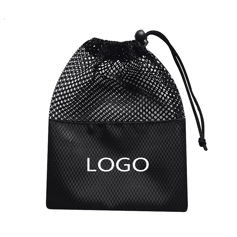 

Polyester Ditty Net Bag Mesh Drawstring Bags Custom Logo Storage Travel Customized Logo Silk Screen 500 Pcs Accecptable 5-7days