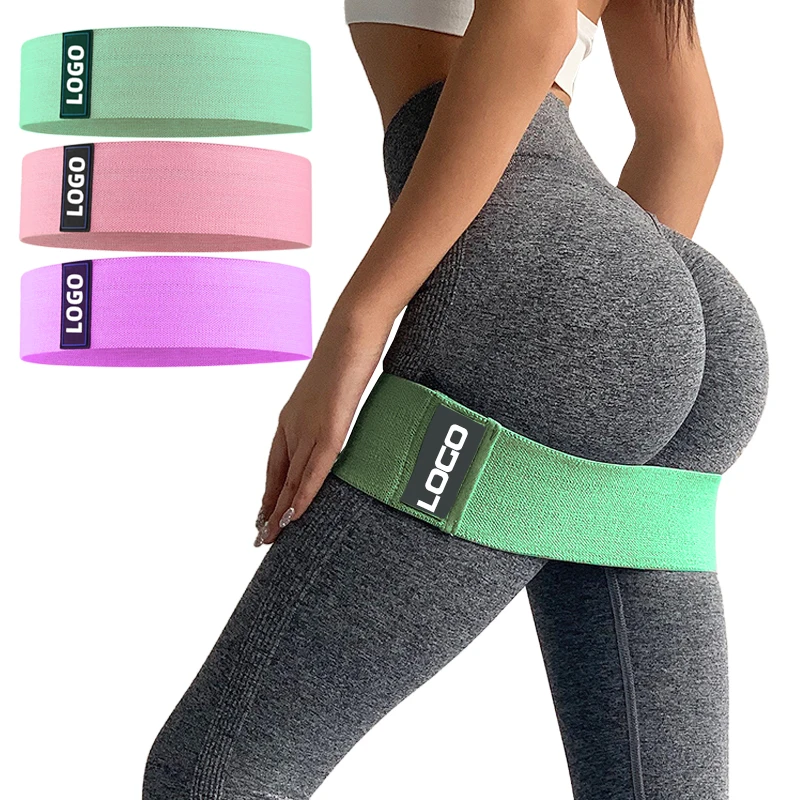 

Hip Resistance Loop Bands Fitness Fabric Booty Bands For Gym Equipment Resistance Bands