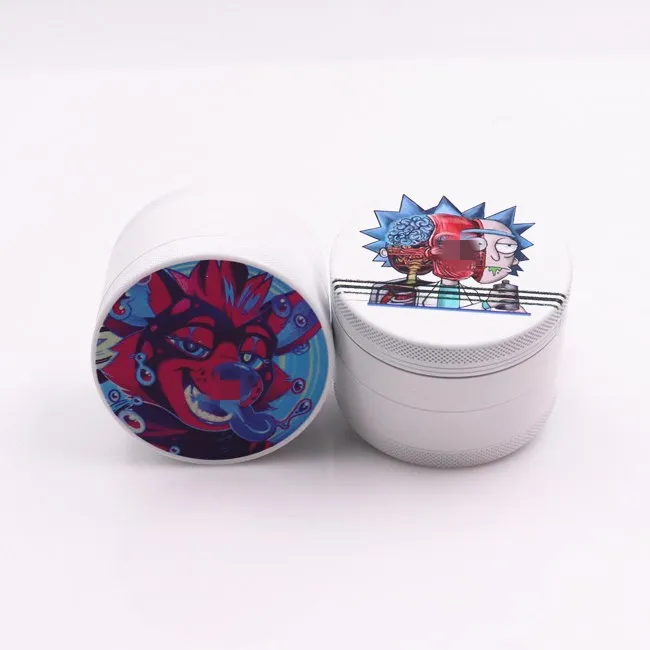 

wholesale Excellent quality herb grinder zinc grinder 2021 Fashion design 55mm grinder, Mix colors