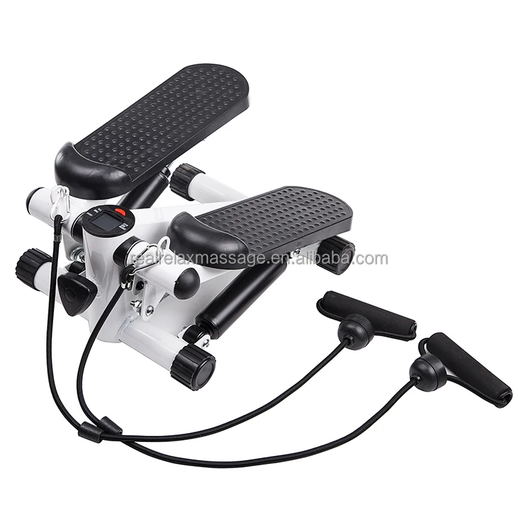 

Real Relax Exercise Equipment Stair Stepper with LCD Monitor, Black