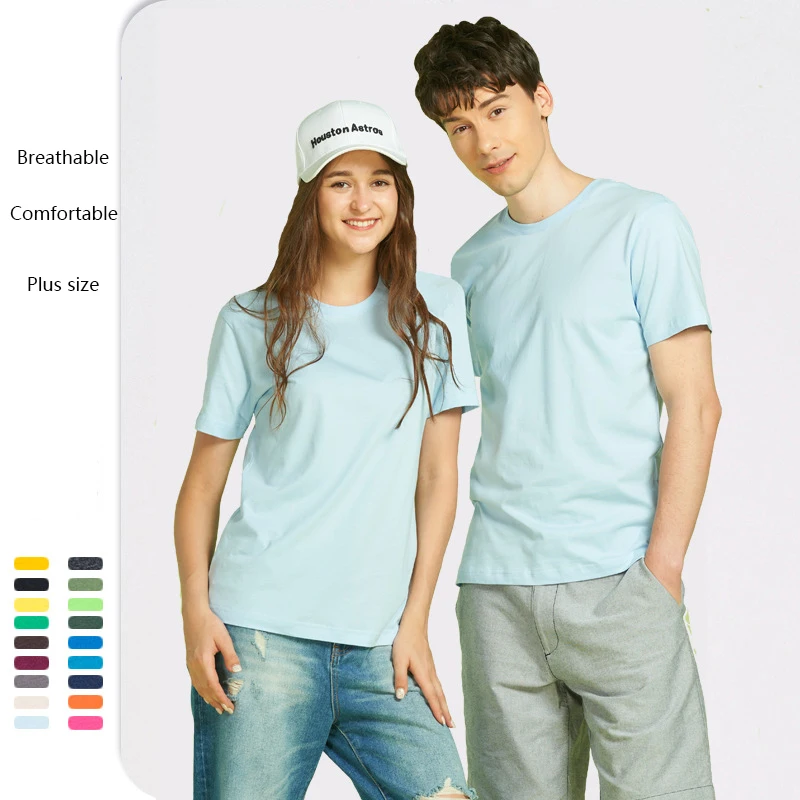 

Custom Logo Mens Muscle Slim Fit Organic Cotton Top Blank Gym T Shirt for Fitness
