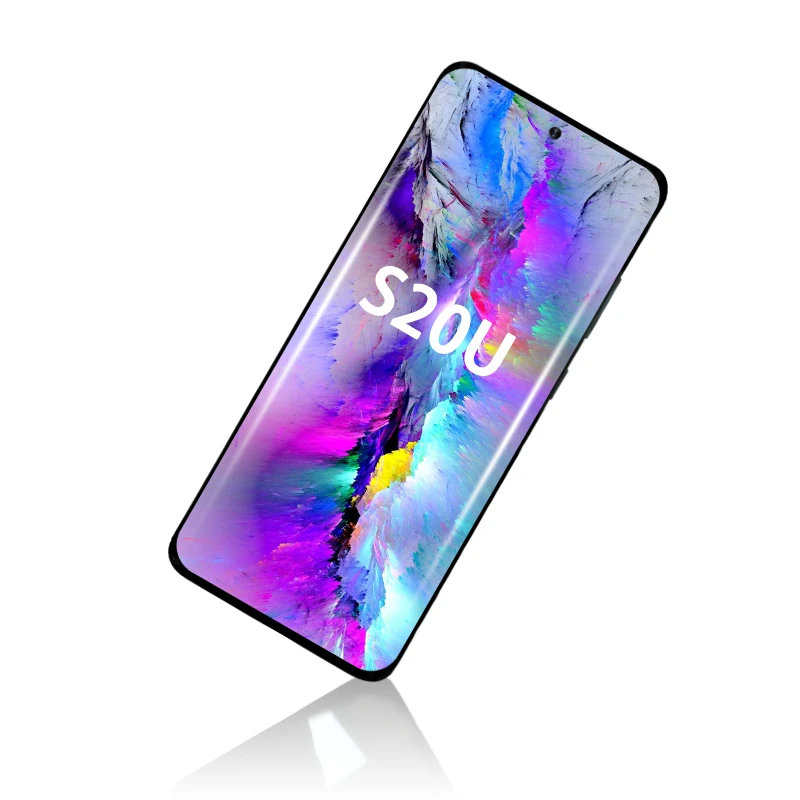 

LCD Screen For Samsung Galaxy S20 20 Plus S20U OLED Display LCD Touch Screen Digitizer with frame, Black/white