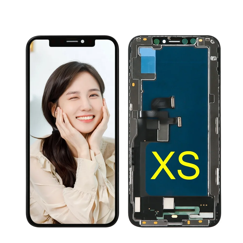 

Calisoon Mobile Phone LCD for IPhone 6 6s 7 8 plus x xr xs 11 pro max mobile lcd Display touch Screen for iphone, Golden