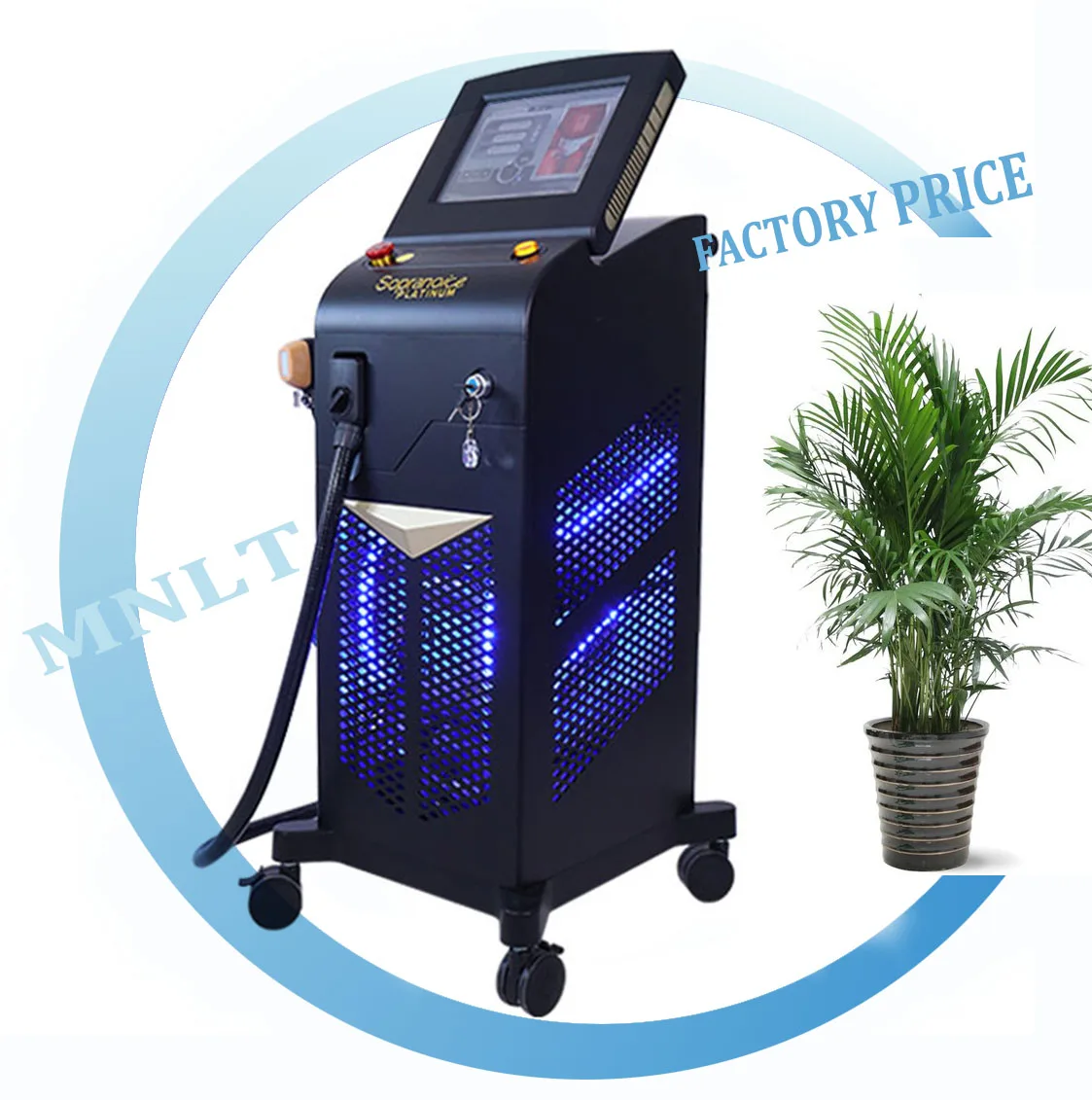 

Hot Sale Alma Soprano Ice Platinum Triple Waves 755 808 1064nm Vertical Diode Laser Hair Removal