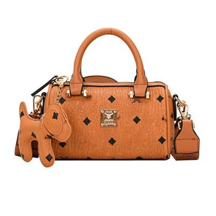 

Pillow Bag Mini Shoulder Bag Female Print Handbag Messenger Boston Bucket Bag, 2 colors