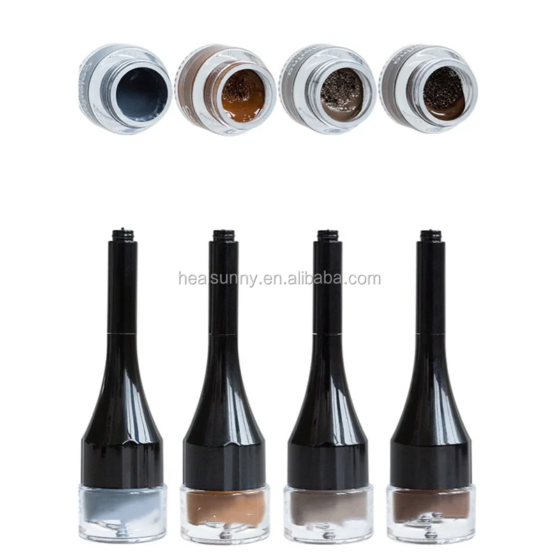 

High quality inked cushion eyebrow cream waterproof private label brow gel