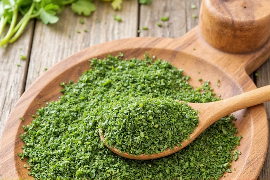 Comparison of coriander substitutes in different cuisines