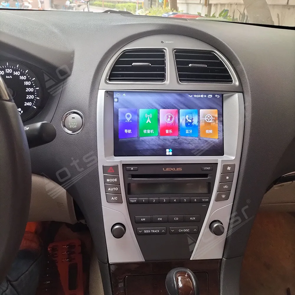 

Android 10 128G For Lexus ES250 ES300 ES350 ES330 2006-2012 Car Radio Multimedia Player GPS Navigation Stereo Headunit Recorder