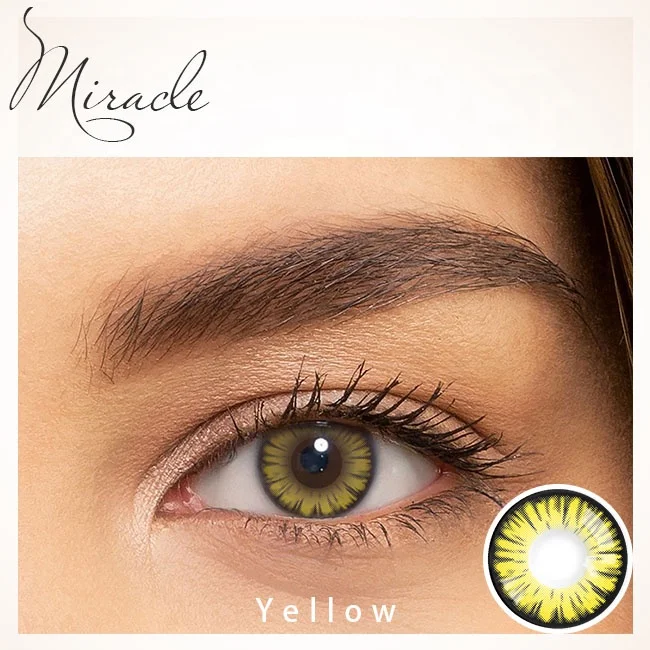 

Realkoko Miracle Halloween Contact Lenses Crazy Contact Lens Contacts Eyes Color Lens Cosmetic, 9 colors