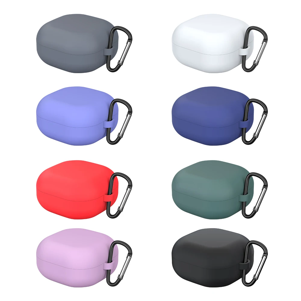 

luxury hot sell Silicone live buds 2 charging cases cover with Hook Protective Headset for Samsung Galaxy Buds Pro case