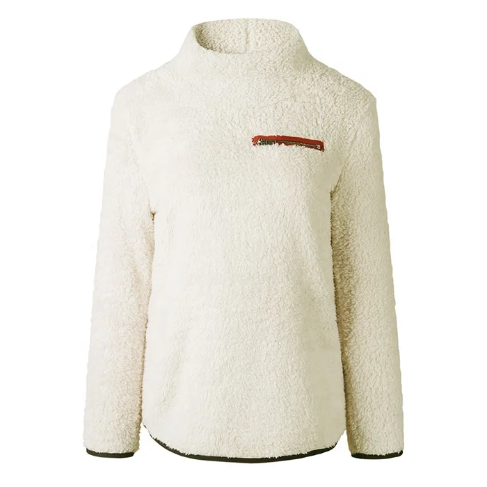 

Fashion Autumn and Winter High Collar Plush Sweater, Picture