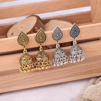 

Classical Handcrafted Charming Ethnic Style Jumka Earrings Indian Traditional Gold Jhumka Jumka Earring