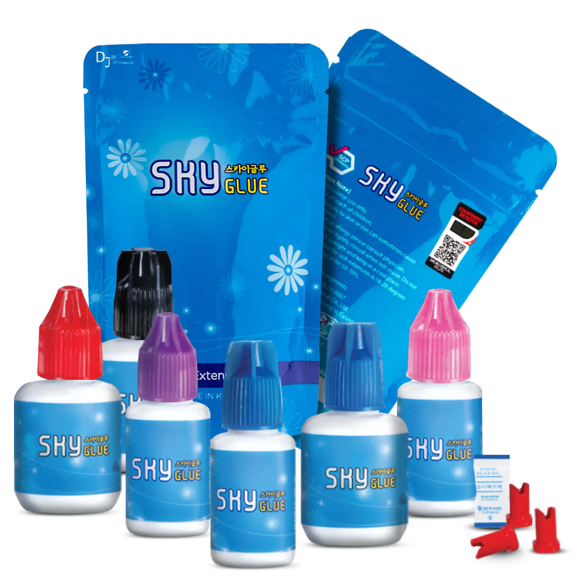 

Sky Glue S+ 5ml for Eyelash Extensions Korea Original Sky Glue Red Fast Dry Long Lasting Eyelash Glue Private Label Adhesive