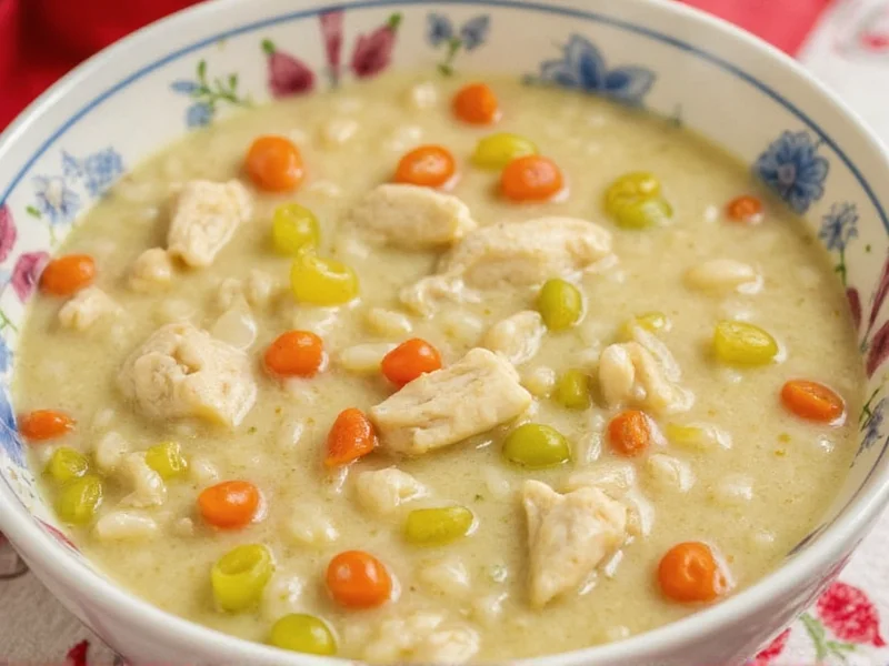 Perfect Creamy Chicken Rice Soup Recipe - Ready in 30 Minutes