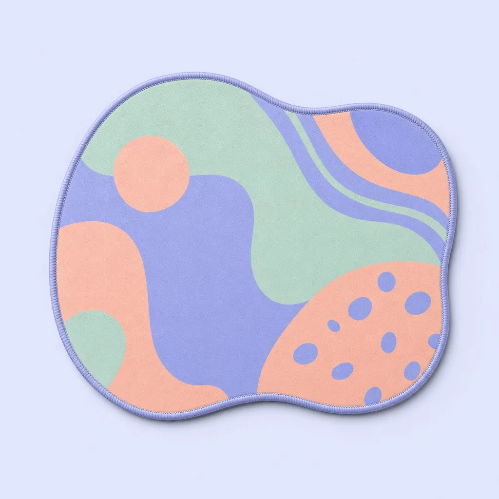 Cloud Fluid Ergonomic Die-Cut Pad