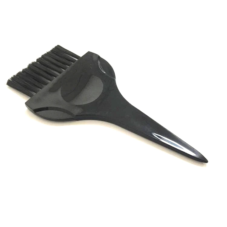 

Wholesale Custom Translucent Small Size Pocket Salon Tinting Hair Coloring Applicator Hair Color Dye Brush, Translucent, clear, black, could be customized