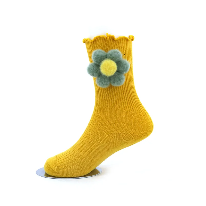 

Wholesale Custom DIY solid color baby socks 3d animal cute pattern kids cotton Socks, Multi-colors