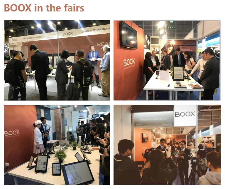 BOOX in the fair