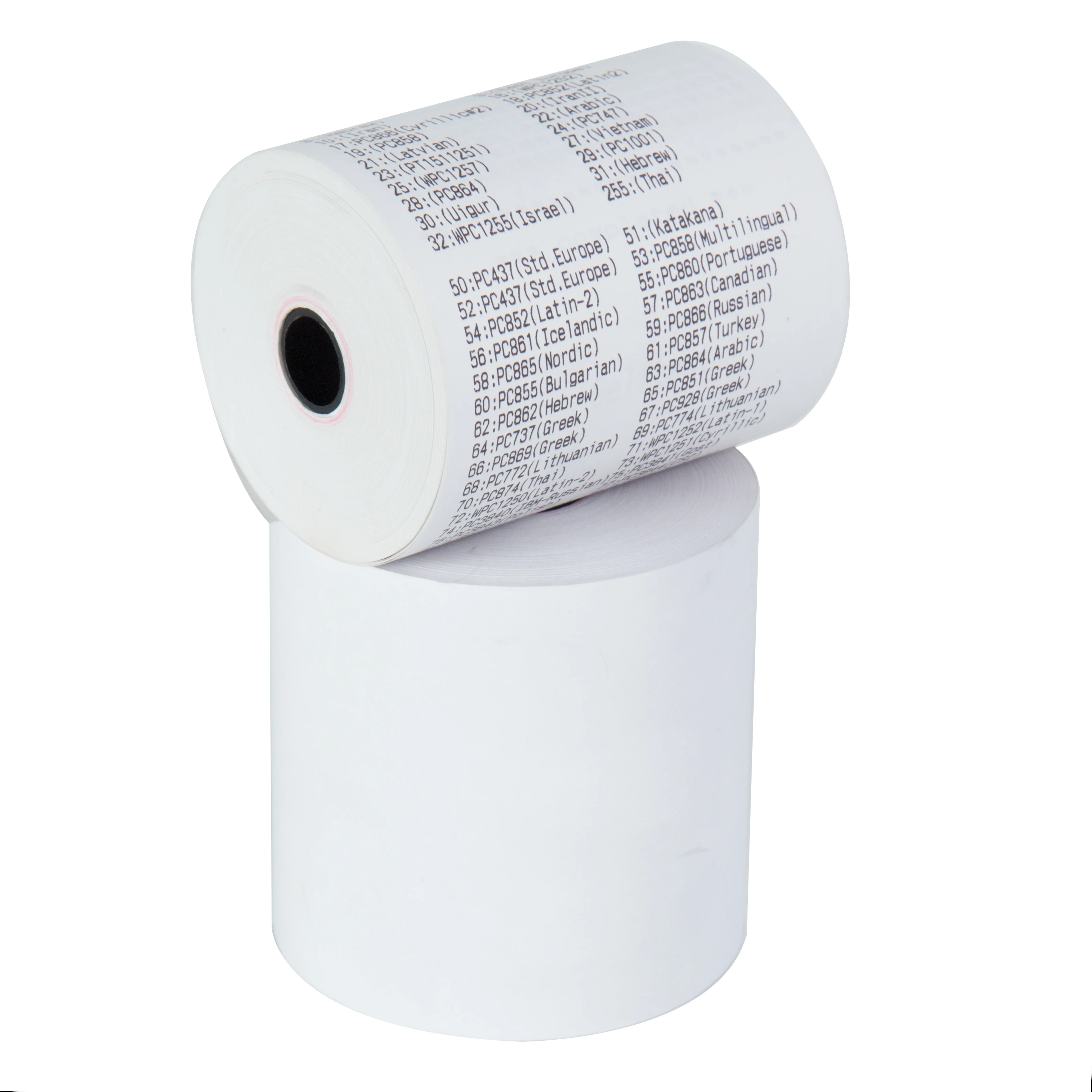 Rouleaux thermiques 80x60mm caisse enregistreuse papier dans le supermarché pour ATM / POS prix usine