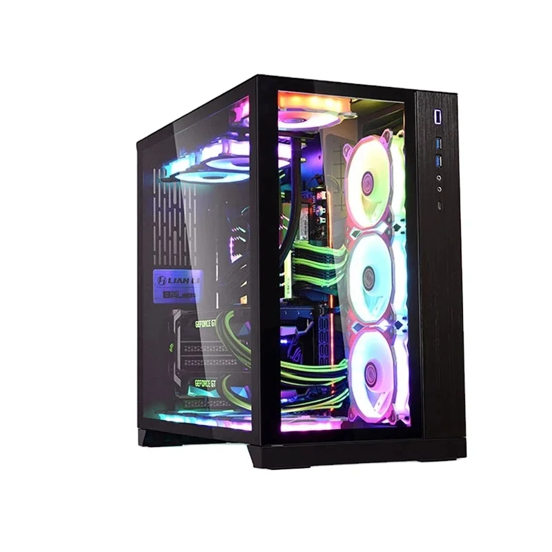 

LIAN LI O11 Dynamic PC Case Gaming Tempered Glass, Mid-Tower Water Cooling MOD Cabinet Support E-ATX/ATX/M-ATX/ITX Motherboard, White/black