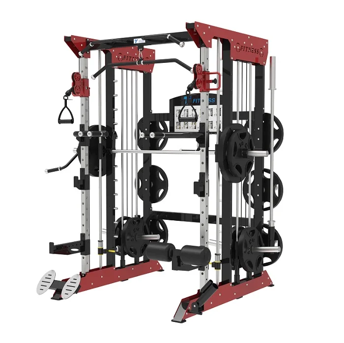 

Commercial home fitness equipment multi function smith machine functional trainer, Optional