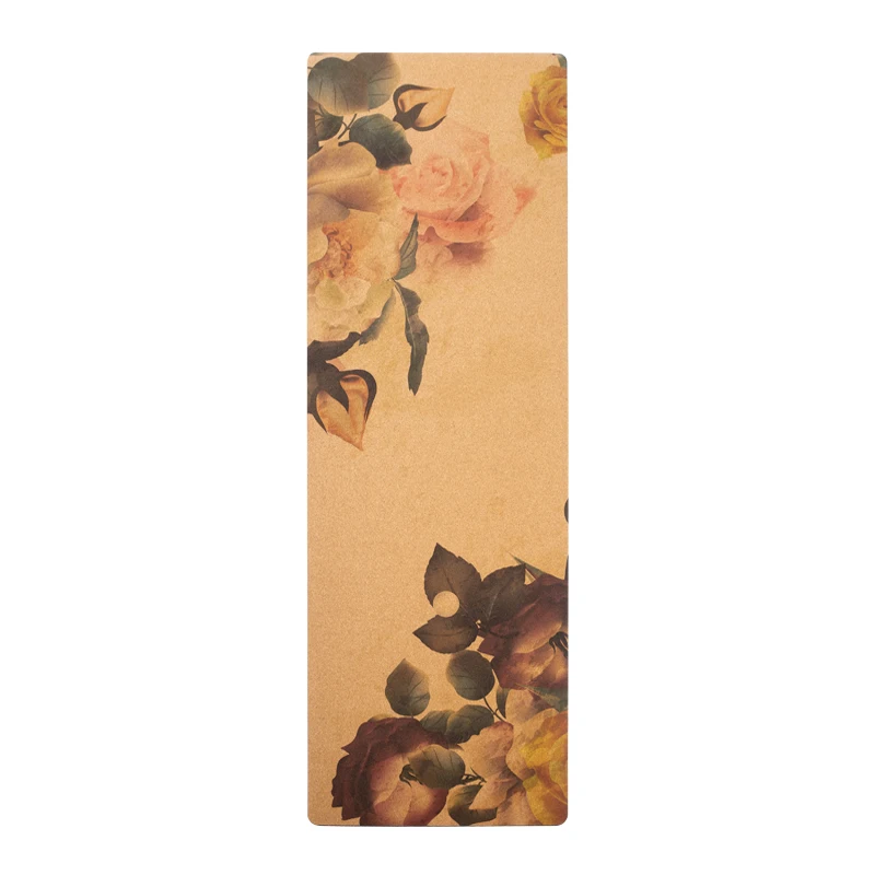 

Expensive Printed Ecofriendly Antitear Fancy Absorbent Cork Yoga Mat